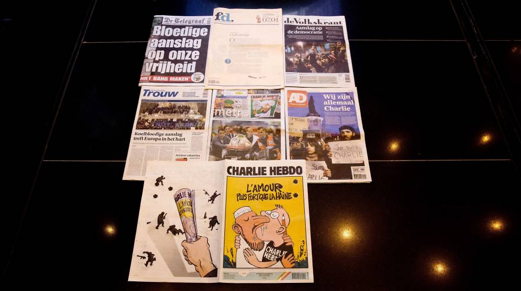 Gunmen kill 12 at French magazine Charlie Hebdo