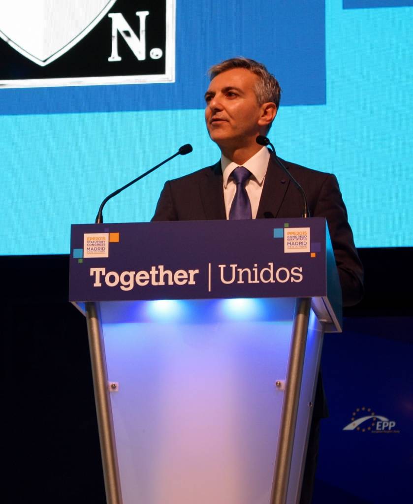 simon busuttil madrid kungress ppe