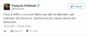 hollande tweet