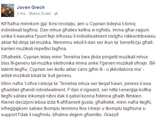 tenishia facebook post