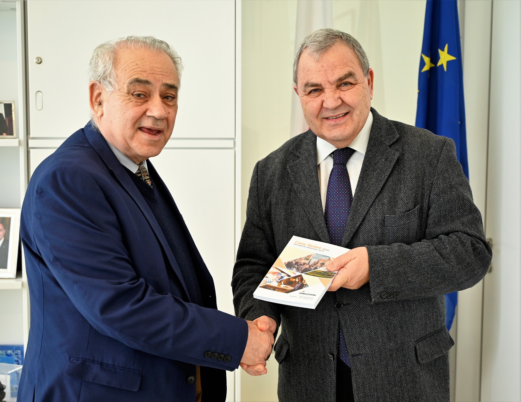 Tmiem L-Ombudsman jiltaqa’ mal-Ispeaker fi tmiem tal-mandat tiegħu - NETnews