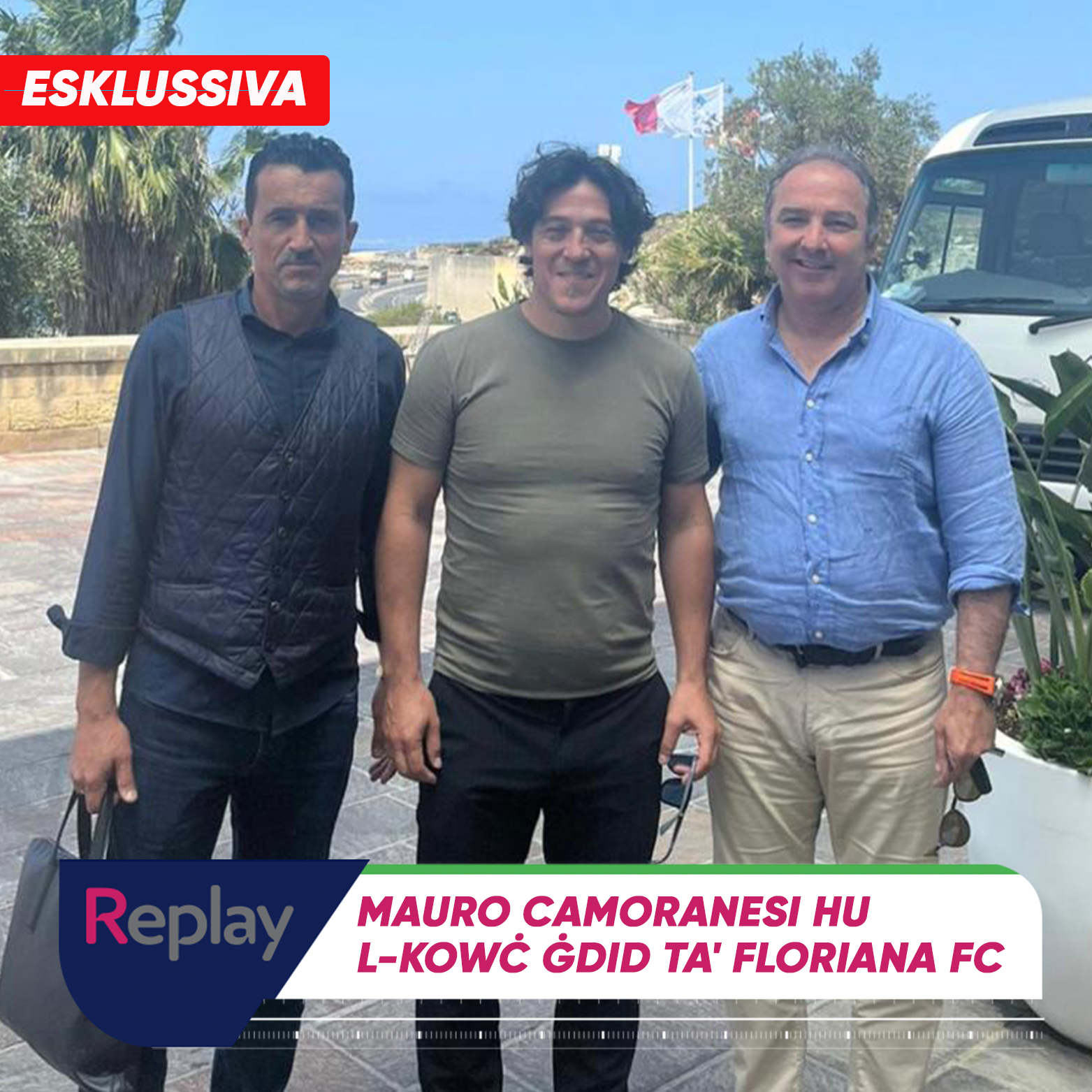 Uffiċjali | Mauro Camoranesi hu l-kowċ il-ġdid ta' Floriana - NETnews