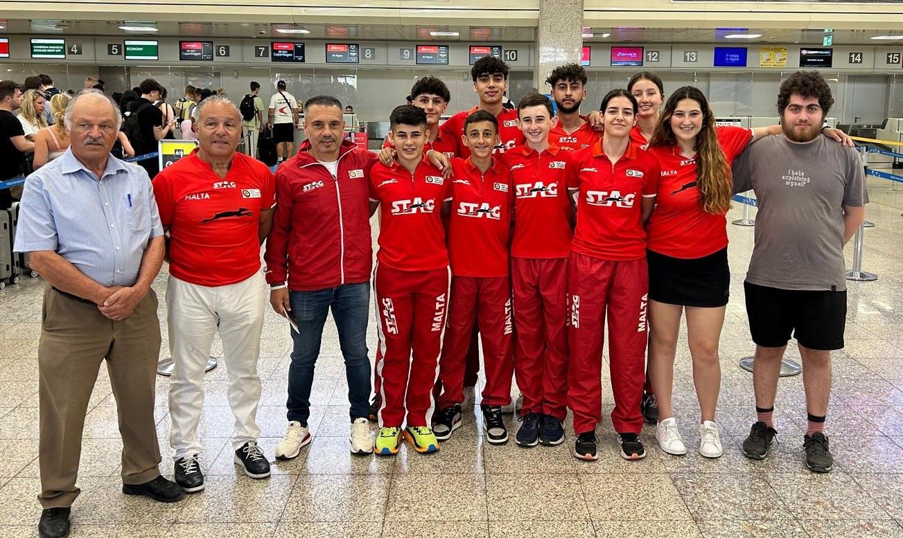 It-tim nazzjonali tat-table tennis f'kompetizzjoni internazzjonali ...