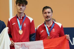 Wetzel u Prokopcov jirbħħu d-deheb għal Malta fid-double tal-Irġiel tat-Table Tennis