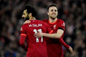 Mohamed Salah flimkien ma' Diogo Jota