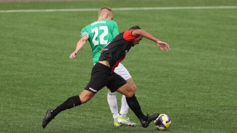 FK Žalgiris għelbu lil Ħamrun Spartans b'żewġ gowls fit-tieni taqsima (Joseph Galea)