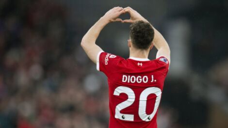 Diogo Jota kien jilgħab bin-numru 20 ma' Liverpool