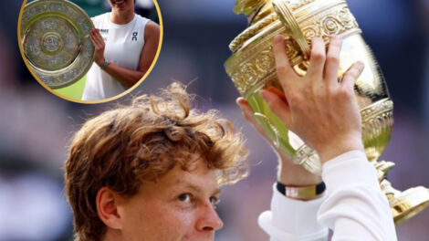 Ir-rebbieħa tal-Open ta' Wimbledon ta'din is-sena, Jannik Sinner u Iga Swiatek