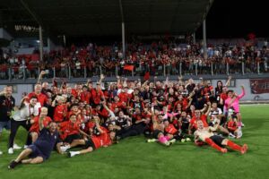 Hamrun Spartans jagħmliuha għat-tieni rawnd tal-UEFA Champions League (Ritratt ta' Joseph Galea)
