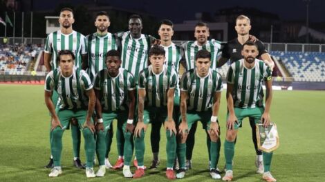 L-ewwel ħdax ta' Floriana qabel il-partita ta' nhar it-Tlieta li għadda kontra FC Ballkani.