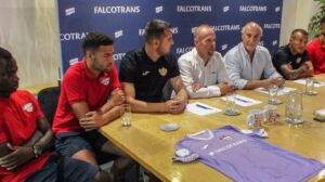 Waqt il-konferenza stampa ta' Balzan FC