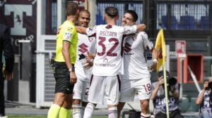 Torino jiċċelebraw il-gowl tar-rebħa kontra Roma