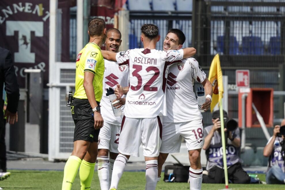 Torino jiċċelebraw il-gowl tar-rebħa kontra Roma