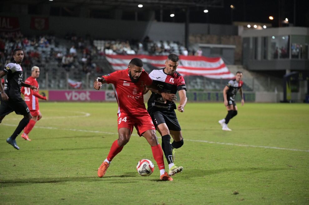 Wara t-tmien ġurnata tal-Malta Premier, Valletta jinsabu t-tieni, b'punt wieħed biss taħt Floriana (Ritratt ta' Andrew Grima)