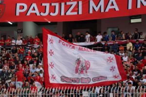 Il-partitarji tas-South End Core li llejla mistennija jkunu numerużi f’Ta’Qali b’appoġġ għat-tim nazzjonali Malti.