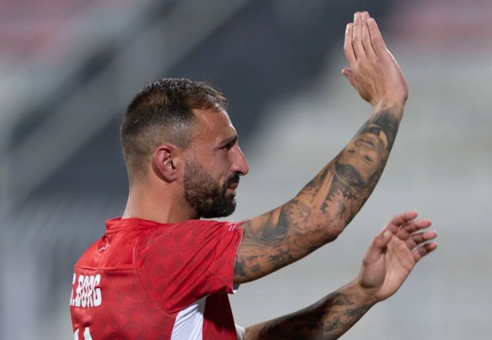 Steve Borg isellem għall-aħħar darba l-partitarji tat-tim nazzjonali Malti.