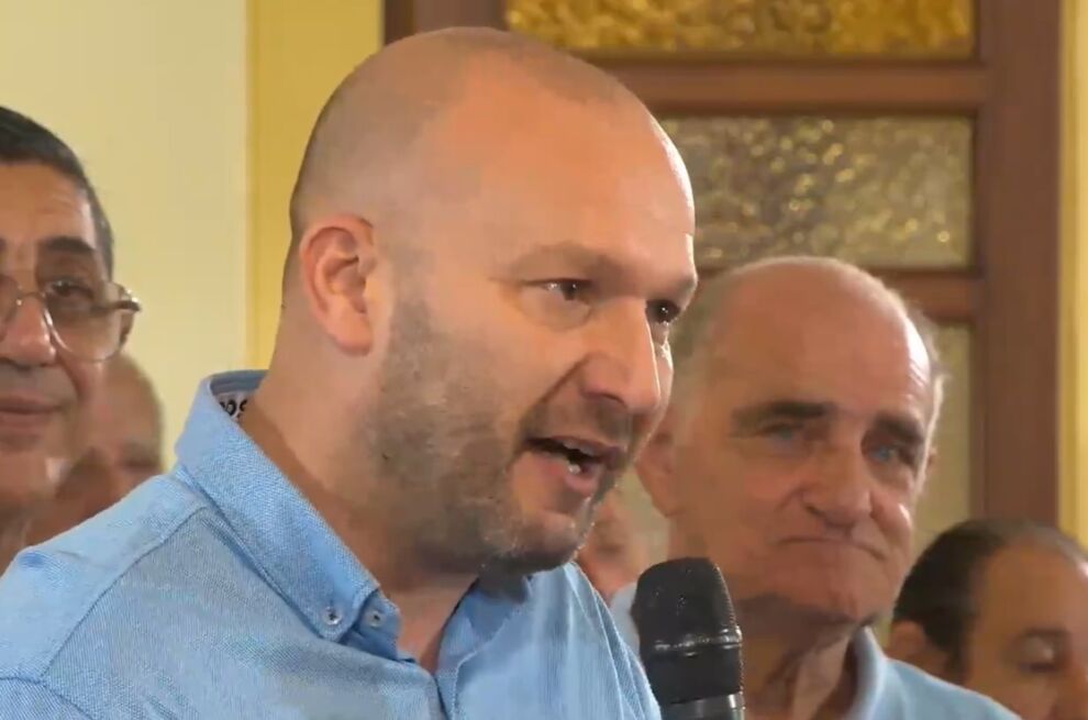 Il-President tal-GħĠS, Antvin Monseigneur.