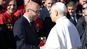 Bjorn Vassallo mal-Papa Ljun XIV.