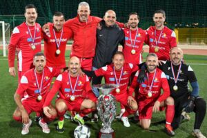 It-tim tal-MFPA, rebbieħ tar-raba' edizzjoni tal-kompetizzjoni David Cluett Memorial Cup.