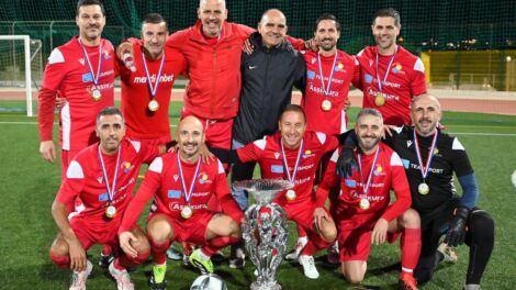 It-tim tal-MFPA, rebbieħ tar-raba' edizzjoni tal-kompetizzjoni David Cluett Memorial Cup.