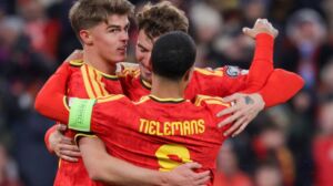 Il-Belġju jiċċelebraw il-kwalifikazzjoni għat-Tazza tad-Dinja tas-sena d-dieħla.