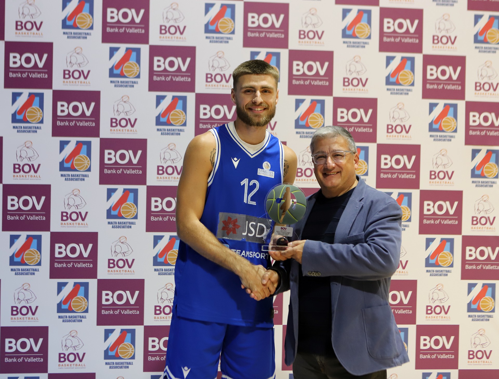 Ippreżentati l-Unuri tal-BOV Basketball Plejers tax-Xahar għal Novembru ...