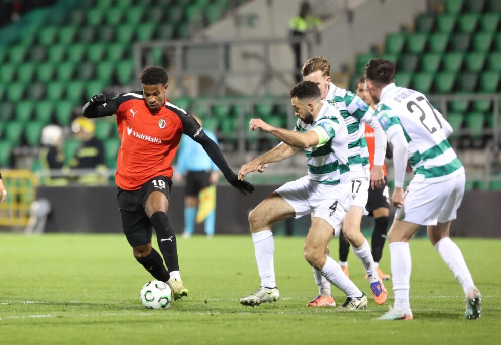 Ħamrun Spartans joħorġu telliefa fl-aħħar impenn tagħhom fl-Ewropa (Ritratt ta' Joseph Galea)