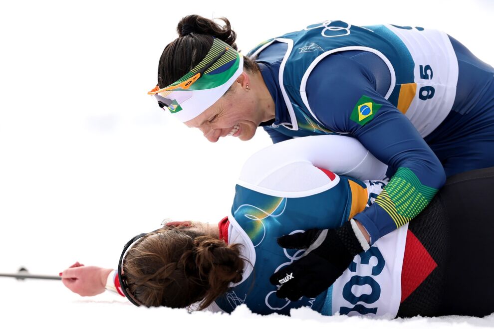 Il-Maltija, Jenny Axisa Eriksen fit-tmiem tal-10 kilometri cross country freestyle (Ritratt ta' Photo Getty Images)
