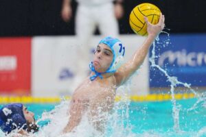 Julian Chircop ta' Sliema fl-azzjoni fil-konfront kontra Heybeliada ASC.