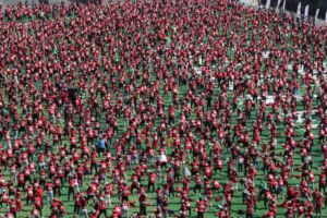 F'Mexico City, nhar il-Ħadd li għadda, inkiser rekord dinji ġdid.