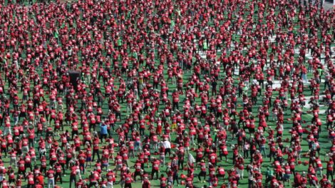 F'Mexico City, nhar il-Ħadd li għadda, inkiser rekord dinji ġdid.