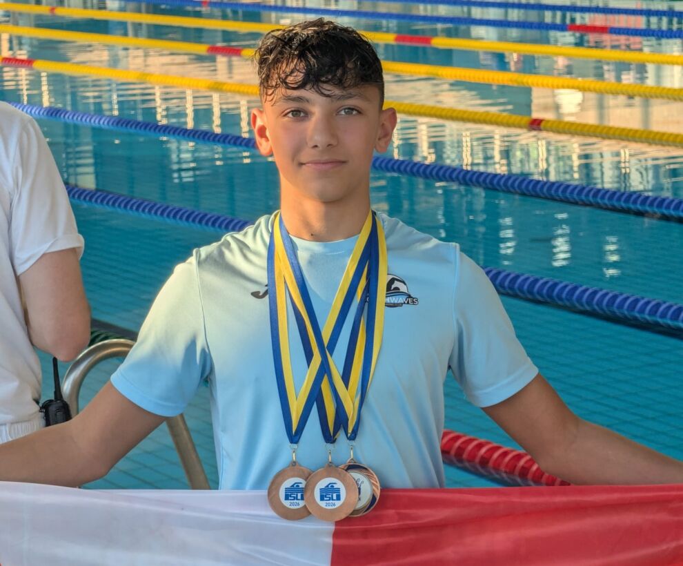 Tyler Jack Bugeja rebbieħ ta' tliet midalji tal-bronz f'meeting tal-għawm fil-Lussemburgu.