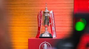 It-trofew tal-Meridianbet FA Trophy.