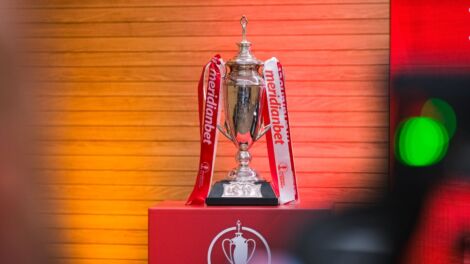 It-trofew tal-Meridianbet FA Trophy.